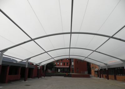 St Bedes Barrel Vault Shade Structure