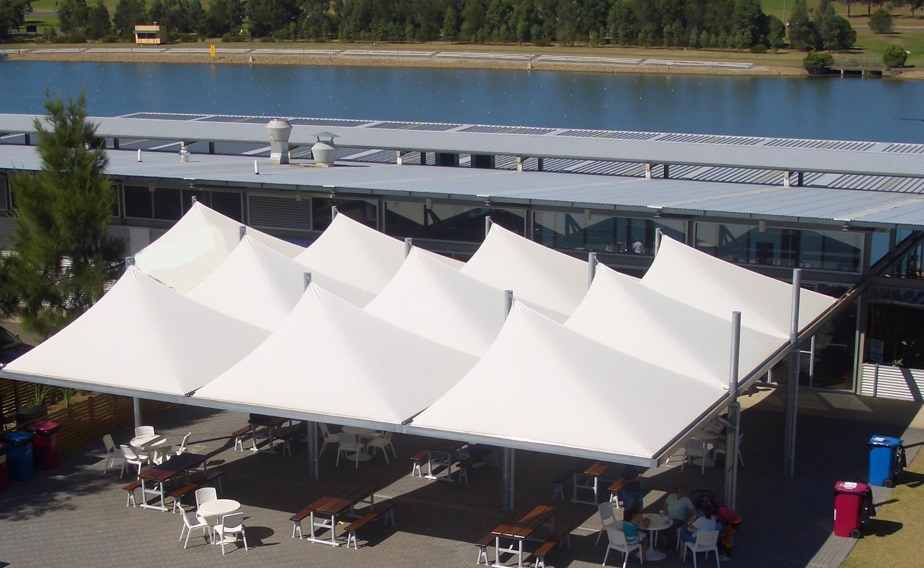 Shade Sails - Repeat Pattern